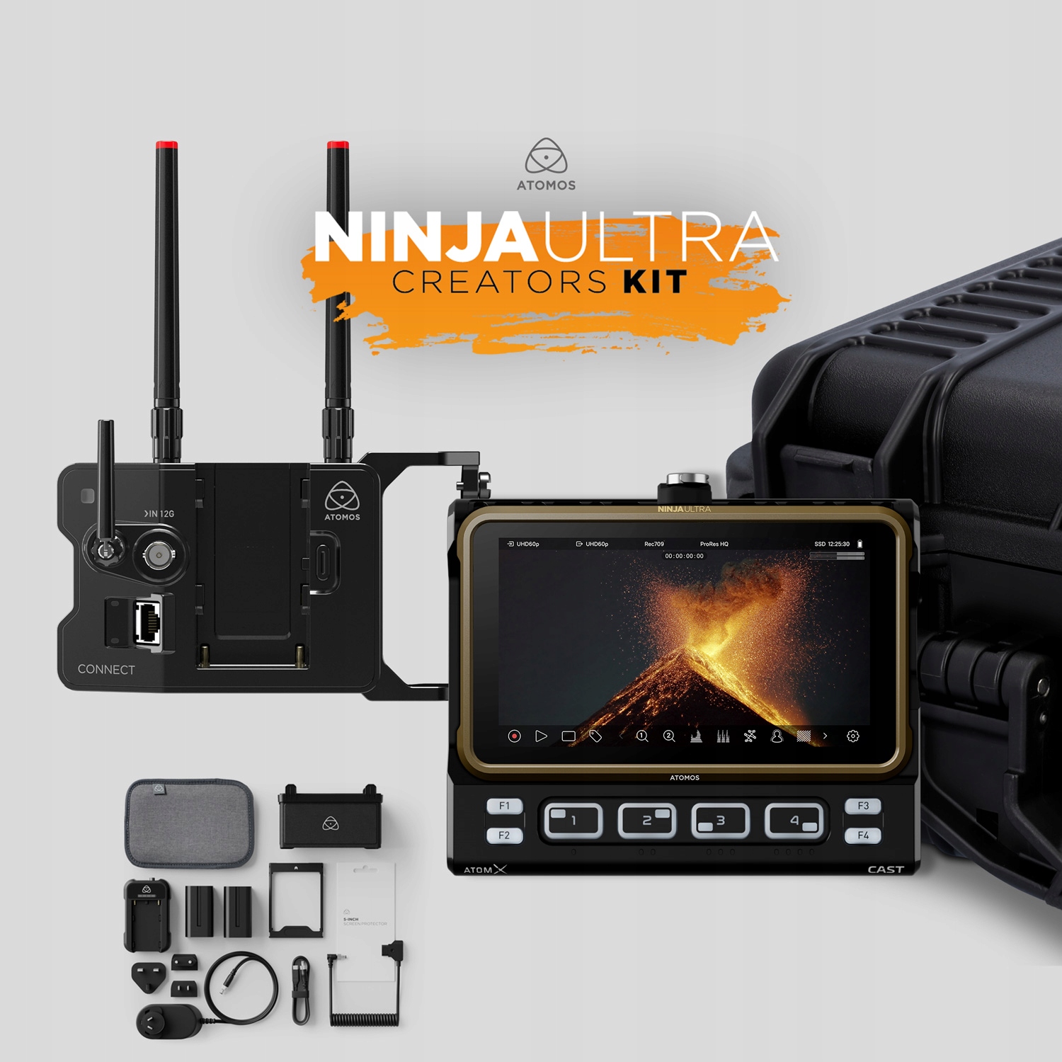 Zestaw ATOMOS Ninja Ultra Creators Kit – Profesjonalny monitor podglądowy dla twórców