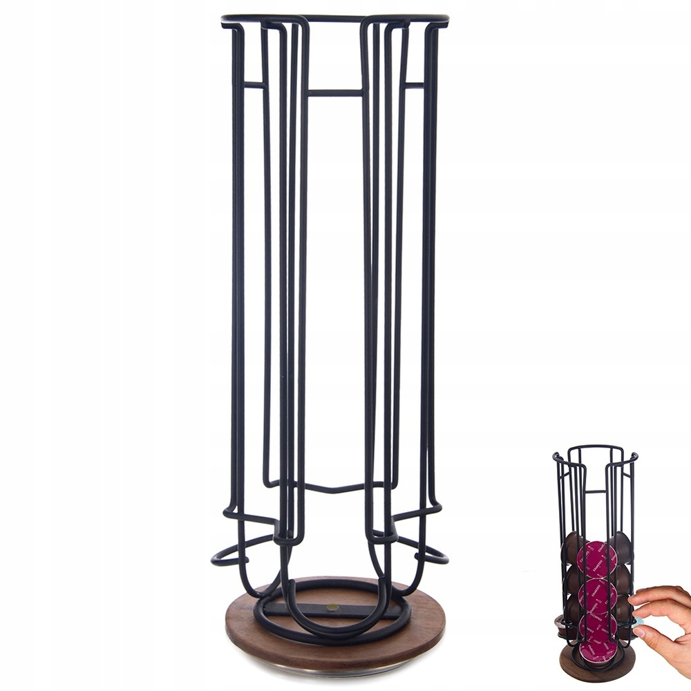 Obrotowa konstrukcja – Wygodny dostęp do kapsułek z każdej strony