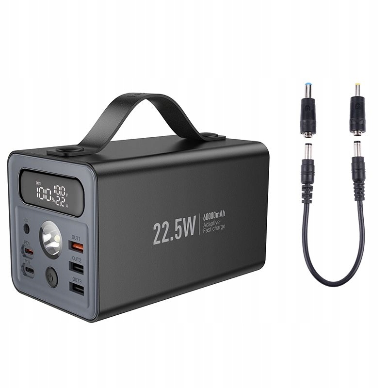 Power Bank J138 60000mAh – Niezawodne źródło energii w podróży