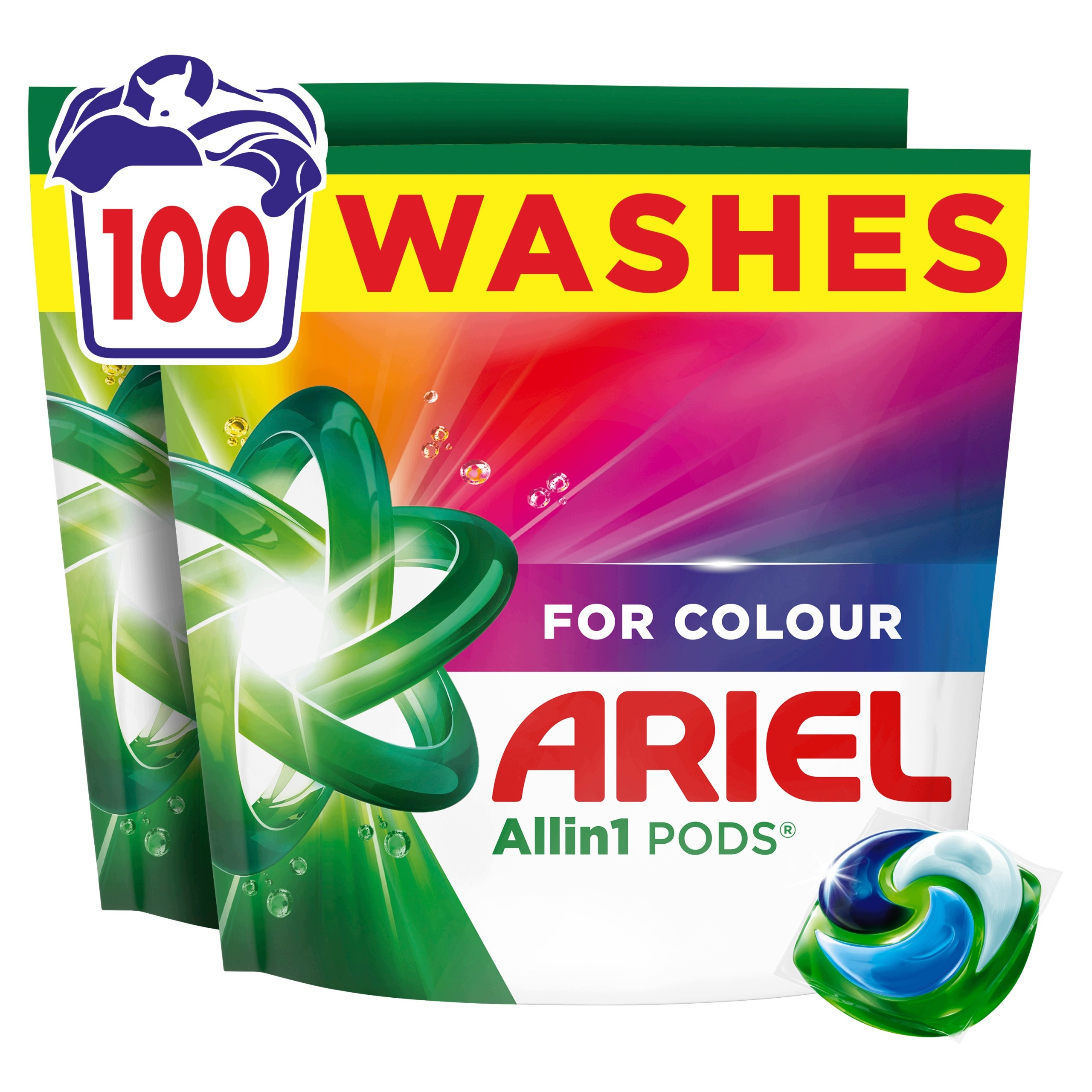 Kapsułki do prania ARIEL All-in-1 PODS – Doskonała pielęgnacja kolorów