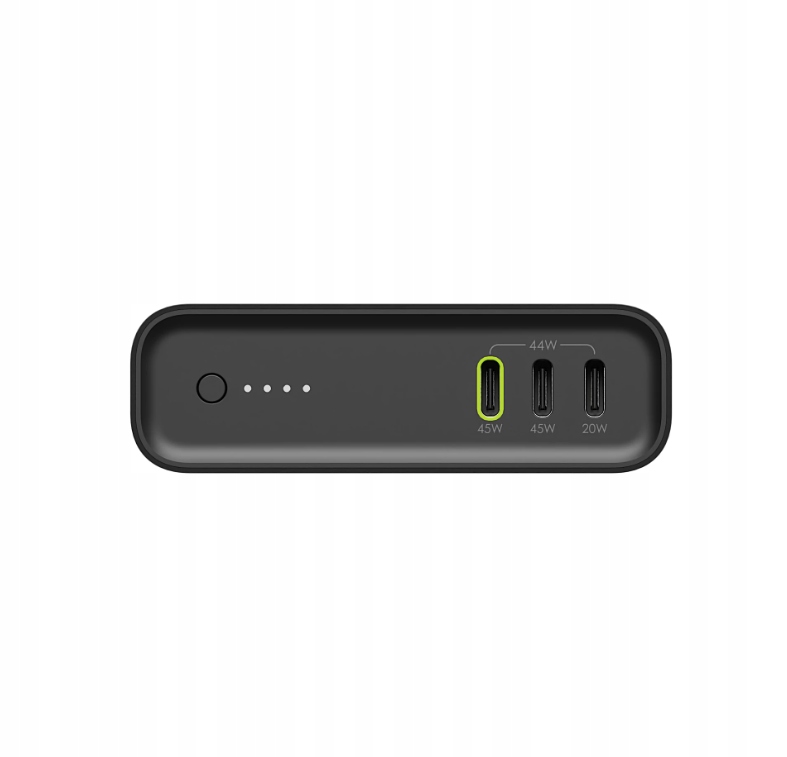 Trzy porty USB-C – Ładowanie wielu urządzeń jednocześnie