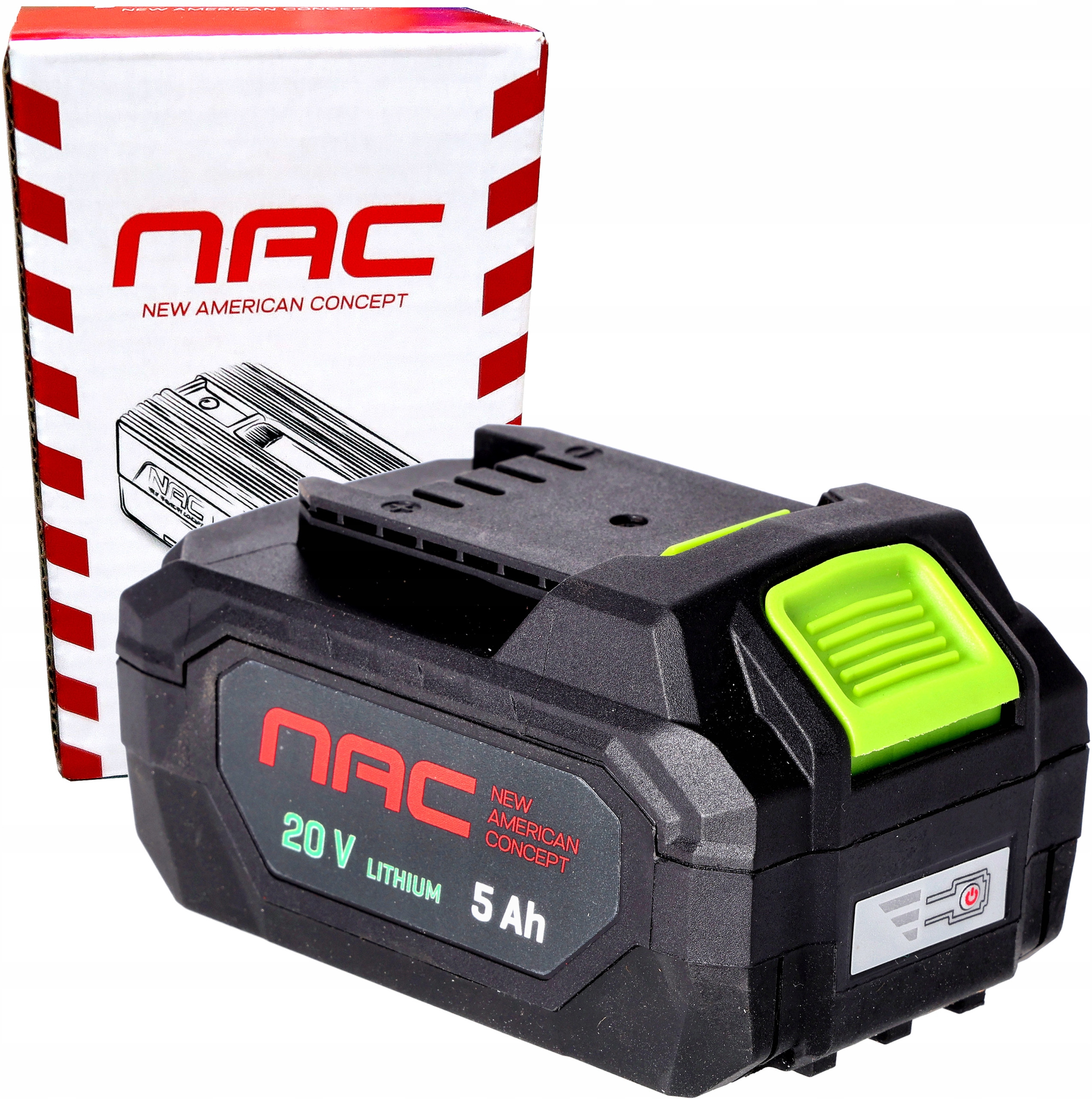Akumulator NAC 20V 5Ah B20-50-S – Wydajność i niezawodność w Twoim biurze