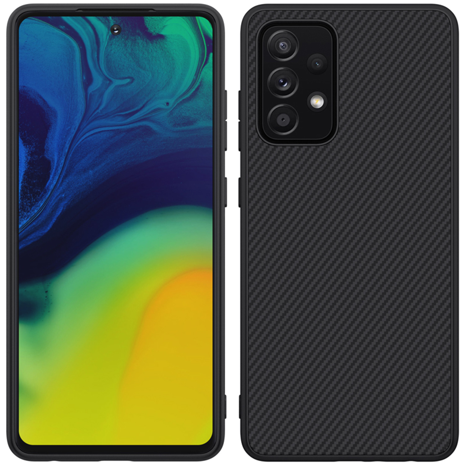 Etui Nillkin Synthetic Fiber dla Samsung Galaxy A52 5G/4G -