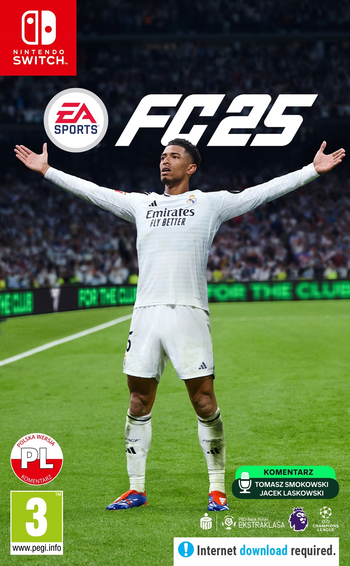 EA Sports FC 25 (Nordic) na Nintendo Switch – Gra sportowa dla każdego fana piłki nożnej
