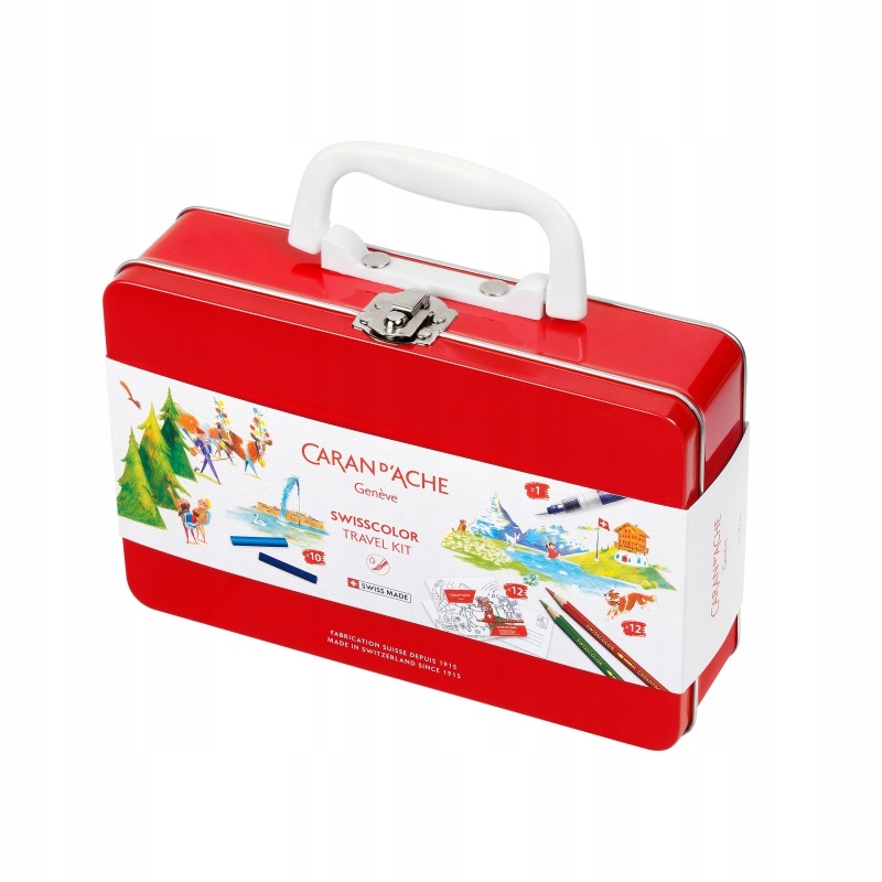 Trwała i poręczna metalowa walizka