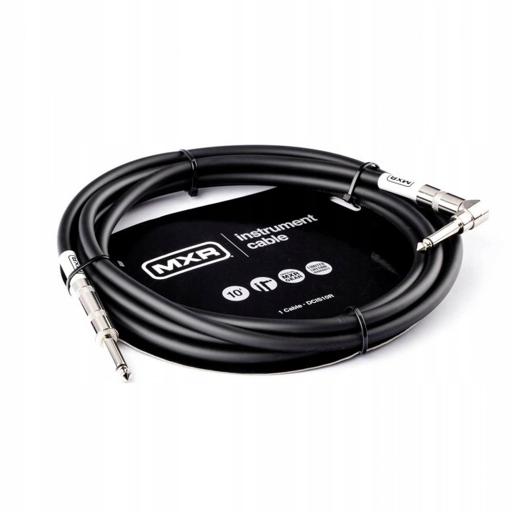 MXR Standard Kabel Instrumentalny z Wtykiem Kątownym 3m – Idealny dla Muzyków