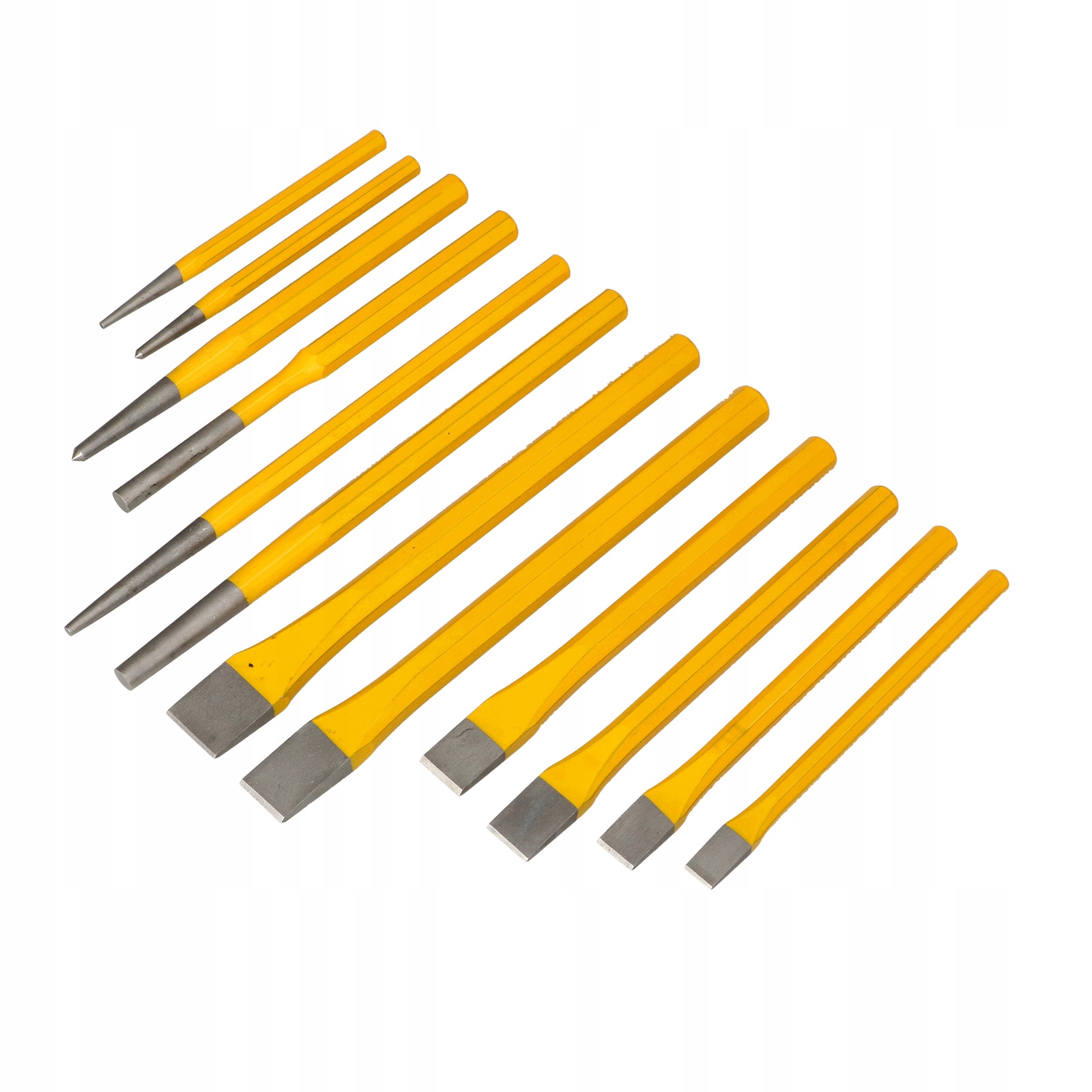 Wybijaki o różnych rozmiarach dla precyzyjnego wykończenia