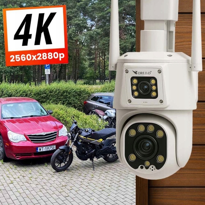 Kamera Zewnętrzna WiFi + SIM – Hybrydowa łączność dla pełnej mobilności