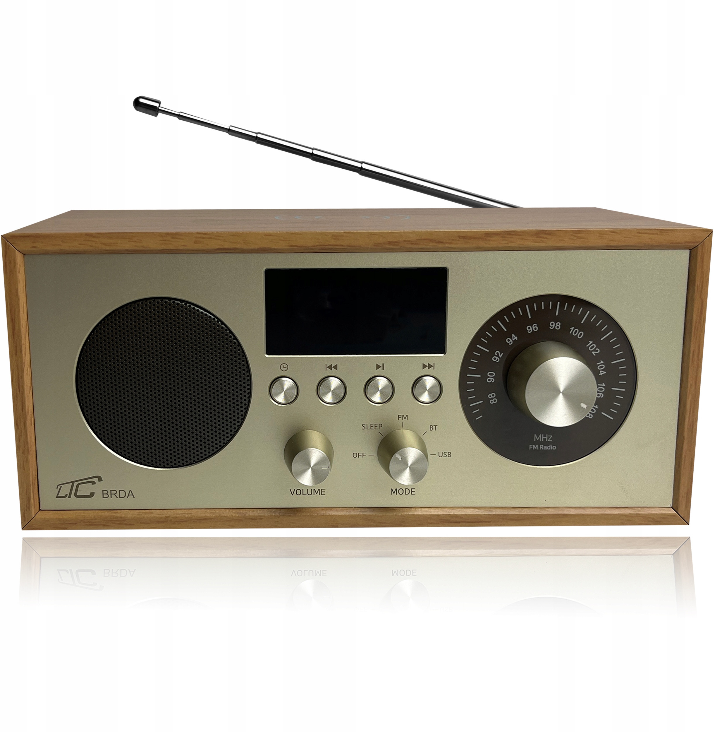 Radio przenośne Brda FM/BT/USB – Twoje ulubione stacje radiowe w zasięgu ręki