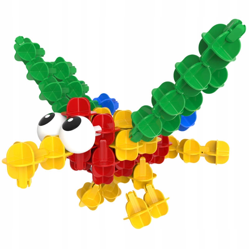 Klocki kreatywne Molyka Yellow Box 158 el. – Twórcza zabawa dla dzieci