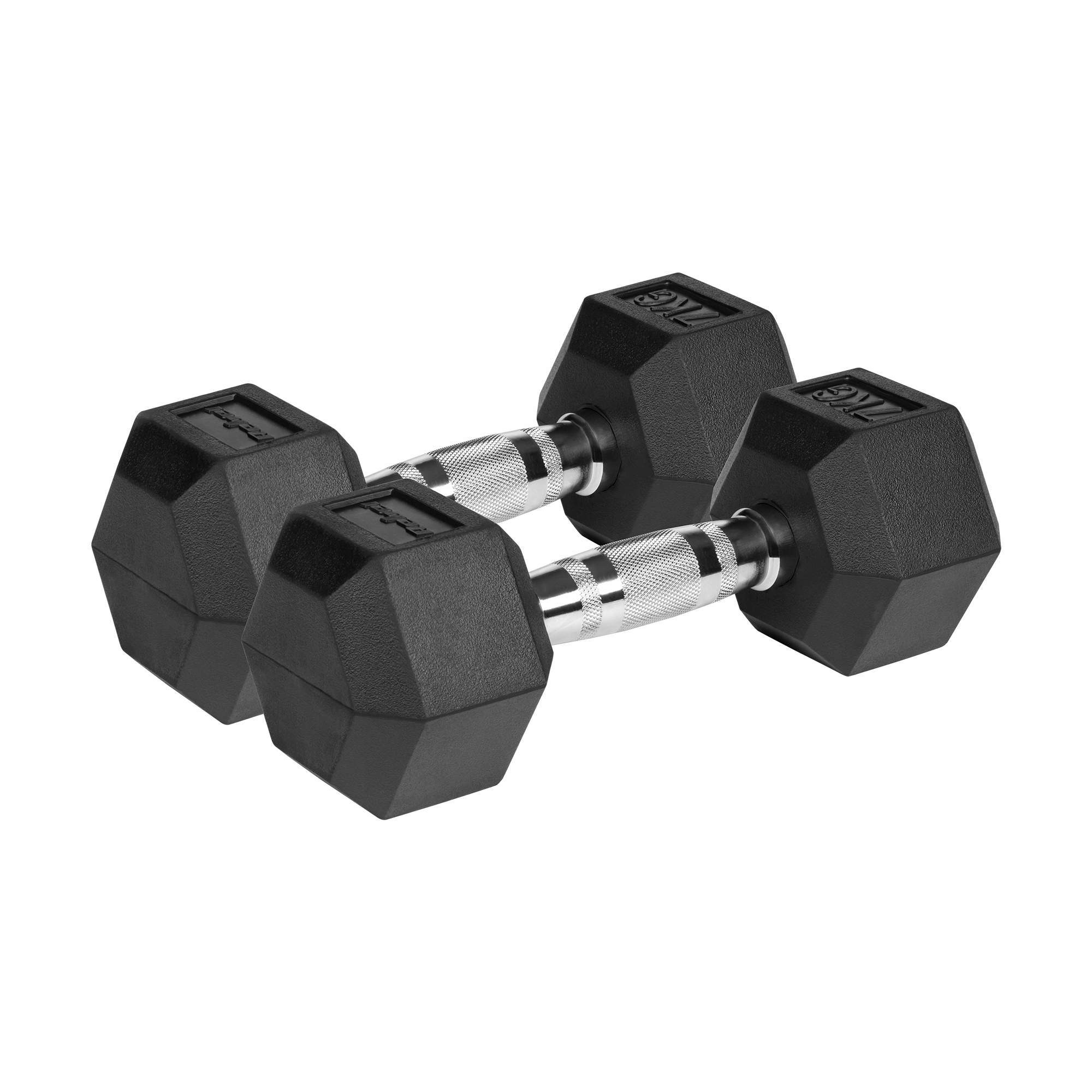 Hantle RBA-2325 gumowane 2 x 7 kg – Idealne do treningu siłowego