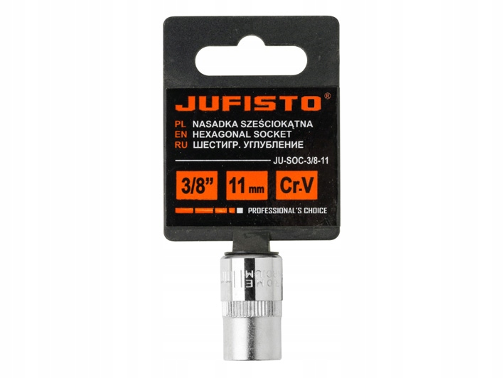 JUFISTO Nasadka Hex 11mm 3/8