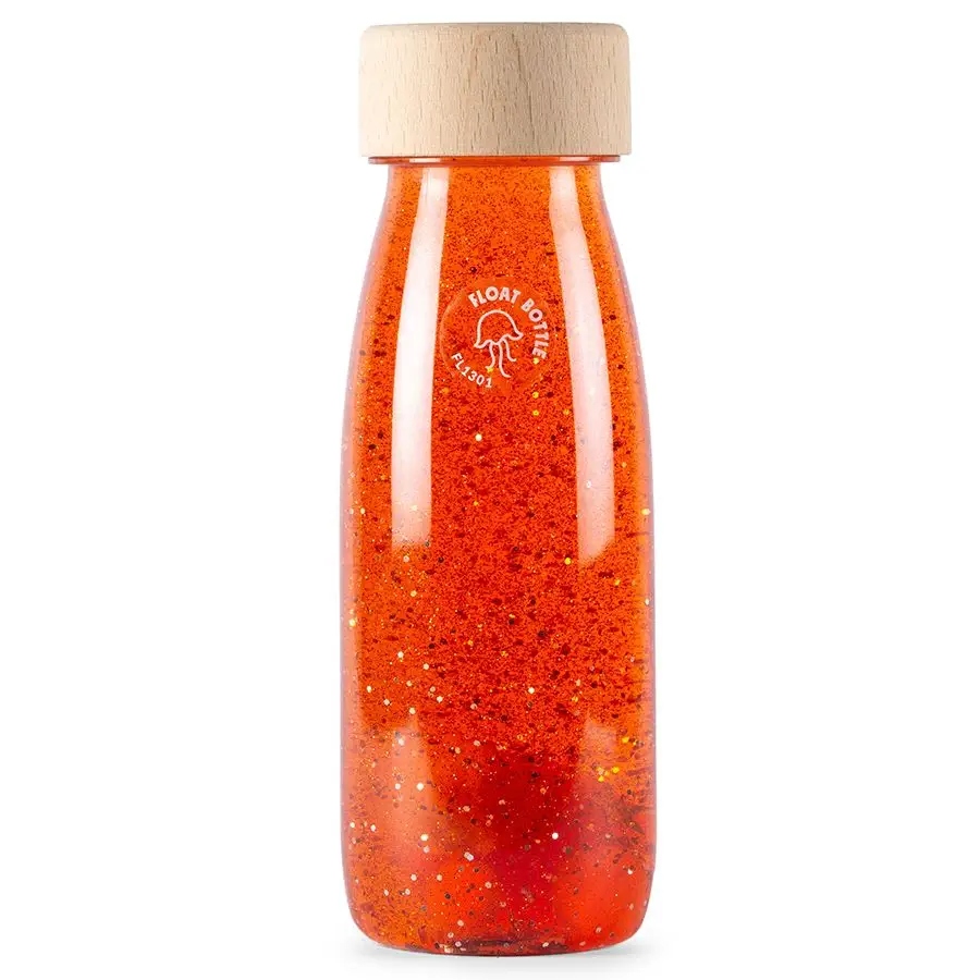 Black & Blum Petit Boum – Butelka sensoryczna FLOAT pomarańczowa