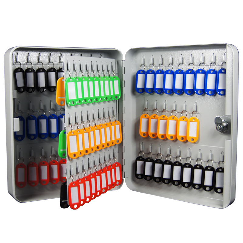 Zestaw z 110 wieszakami do kluczy – Łatwe organizowanie