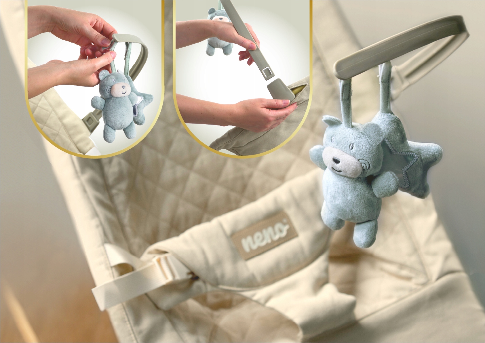 Zdejmowane zabawki wspierające rozwój sensoryczny