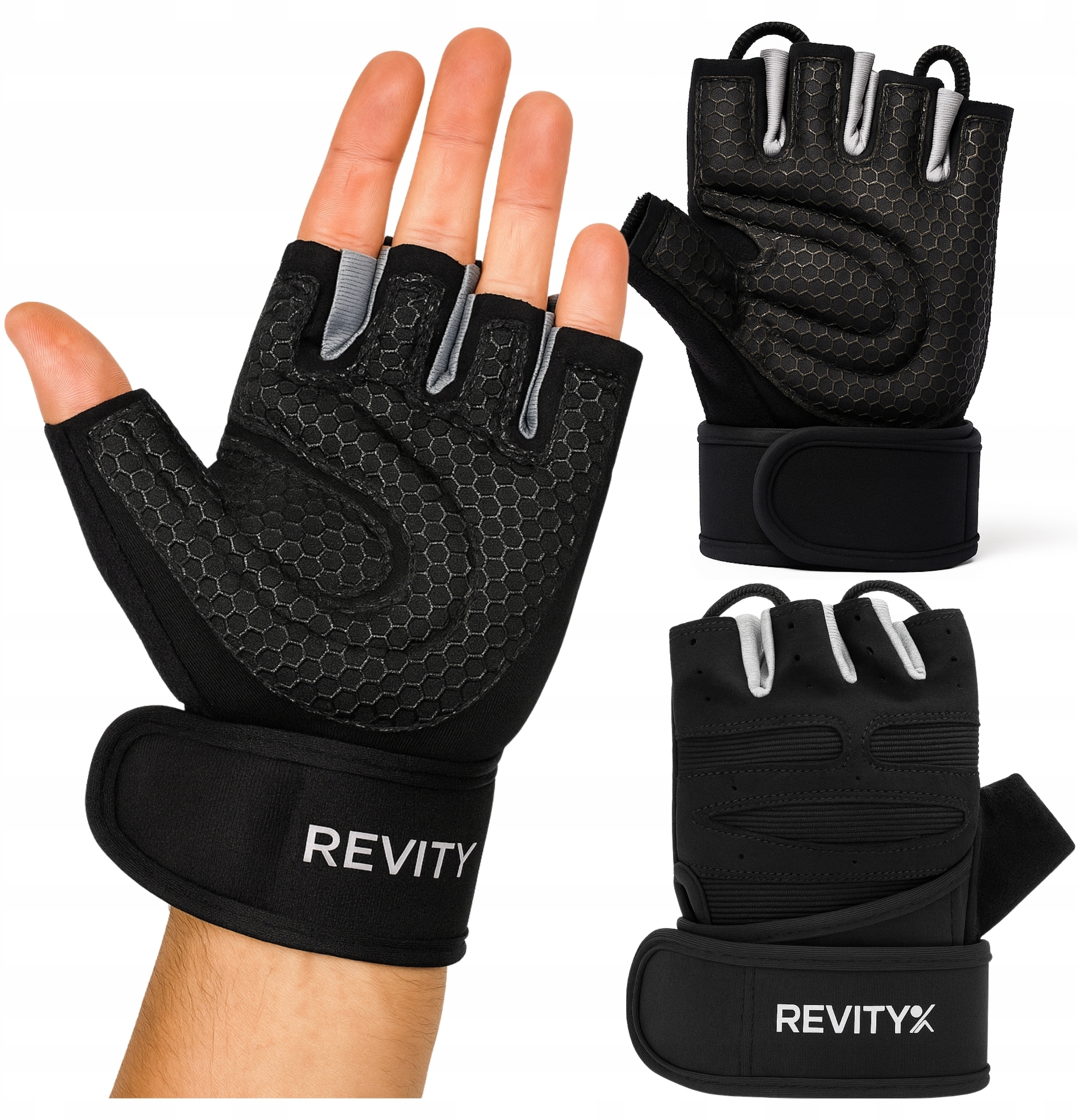 Rękawiczki treningowe z usztywniaczem nadgarstka 2 w 1 – Komfort i bezpieczeństwo w każdym ruchu