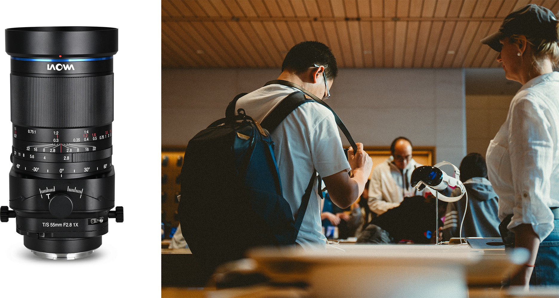 Obiektyw Laowa 55 mm f/2,8 Tilt-Shift 1x Macro do Sony E