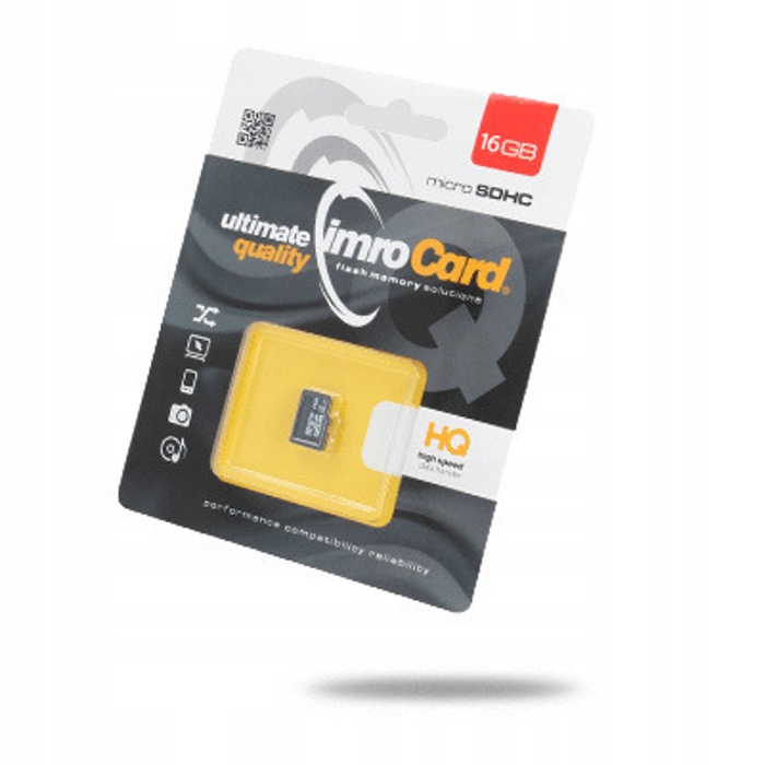 Karta pamięci IMRO MicroSDHC 16 GB Class 10 UHS-I – Wydajność i niezawodność