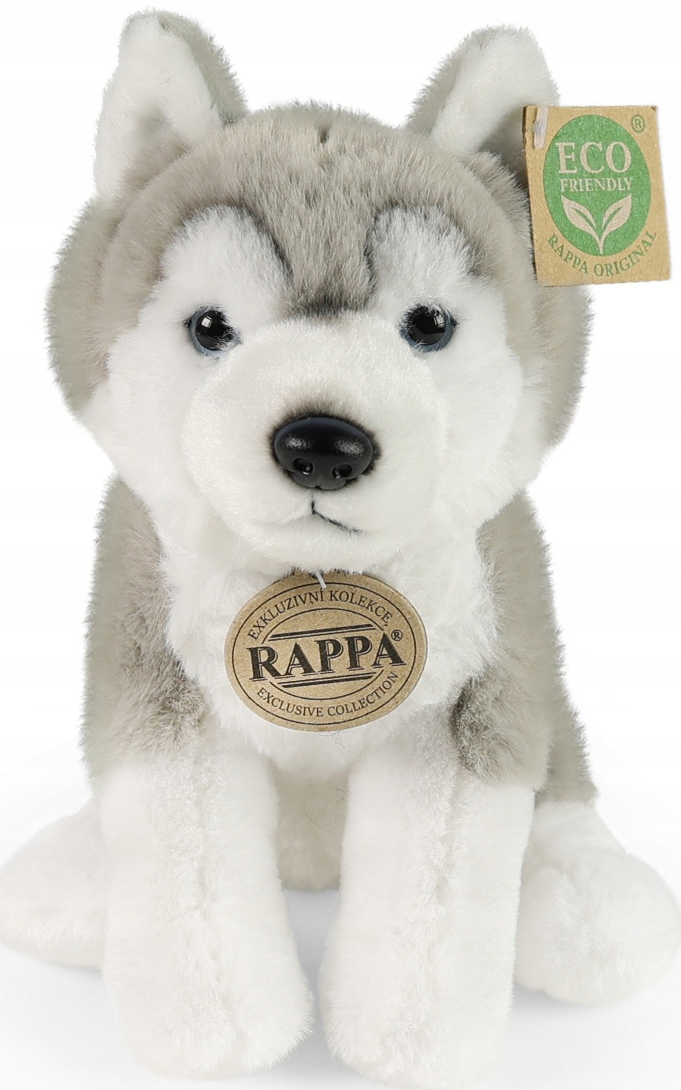 MASKOTKA PLUSZOWA PIES HUSKY REALISTYCZNY – Uroczy towarzysz dla każdego dziecka