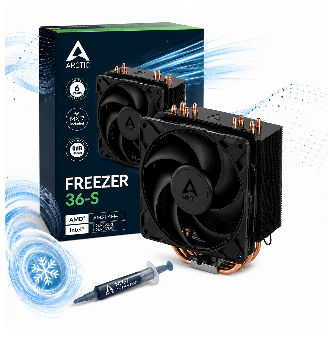 K Cooler Freezer 36-S (ACFRE00196A) – Wydajne chłodzenie procesora dla Twojego komputera