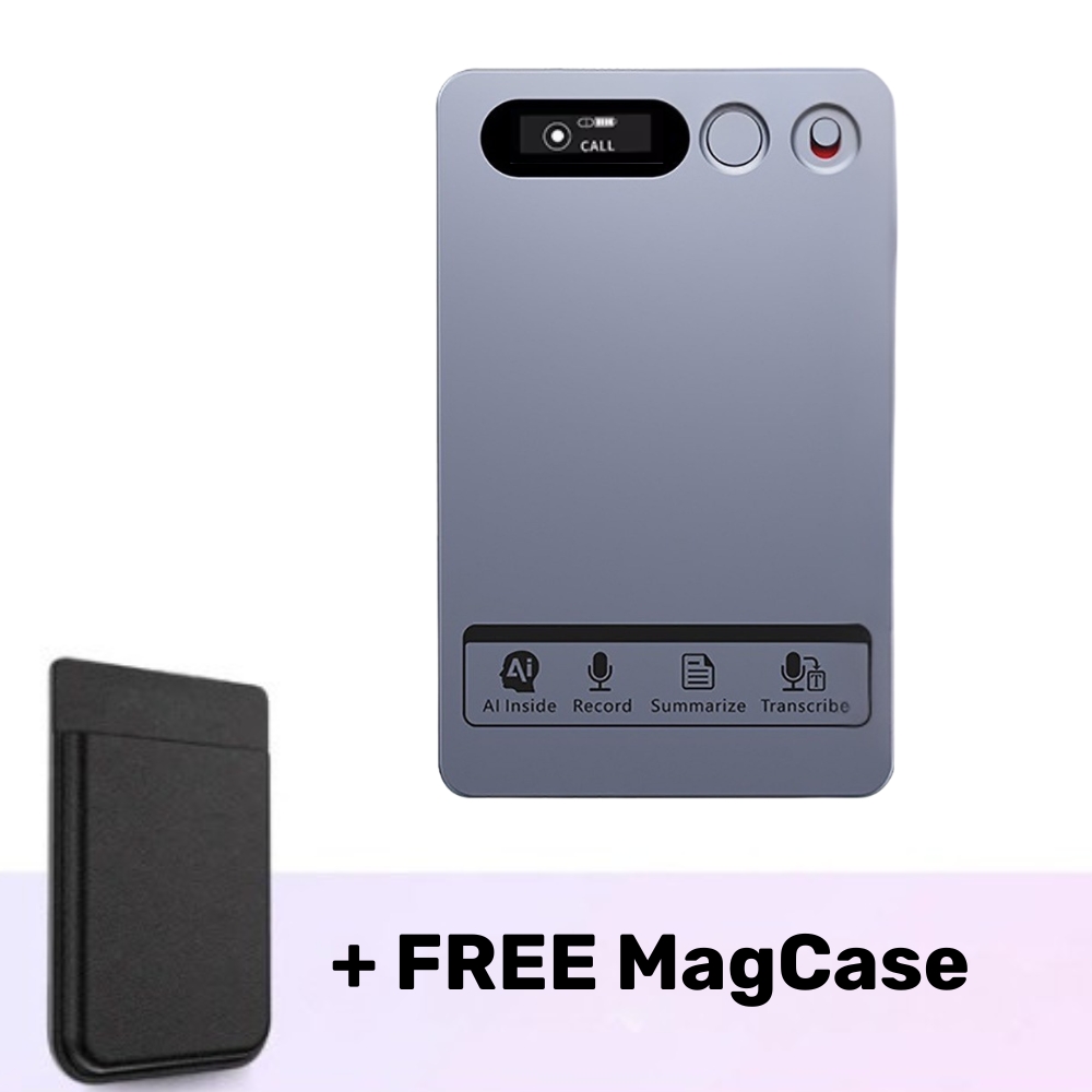 Dyktafon AI 2 x 64GB – Twoje inteligentne narzędzie do nagrywania i transkrypcji