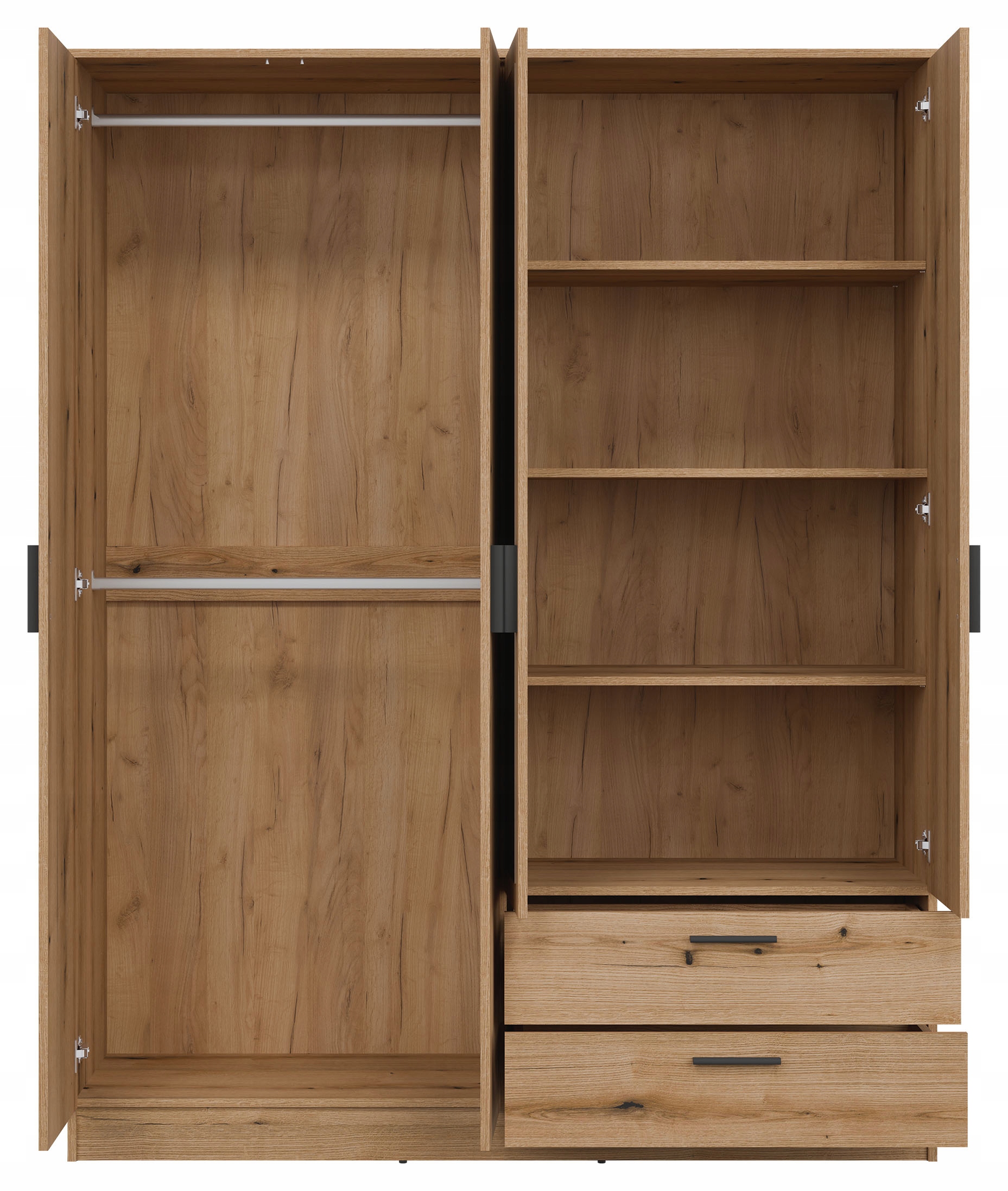 Nowoczesny design z minimalistycznymi uchwytami