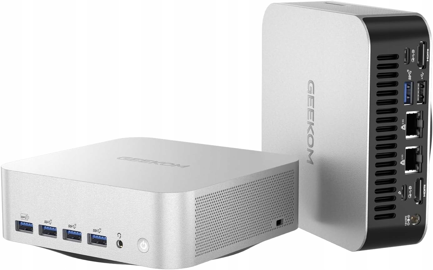 GEEKOM A8 Mini PC – Potęga wydajności i sztucznej inteligencji w eleganckiej formie