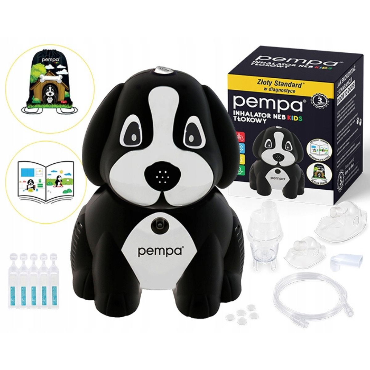 Inhalator PEMPA NEB KIDS – Przyjazny inhalator dla dzieci