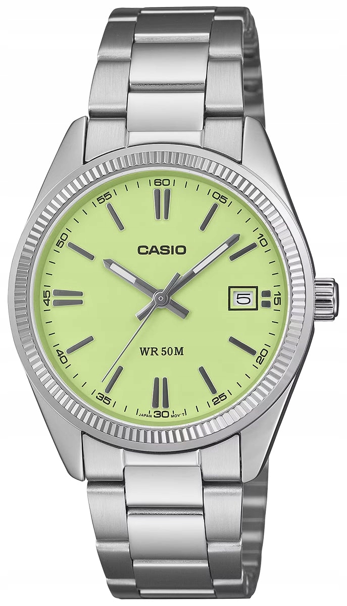 CASIO UTP-1302PD-3A2VEF – Klasyczny zegarek na stalowej bransolecie