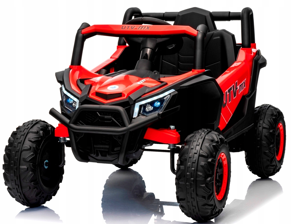 UTV2 R-sport Czerwony – Sportowy samochód na akumulator dla dzieci
