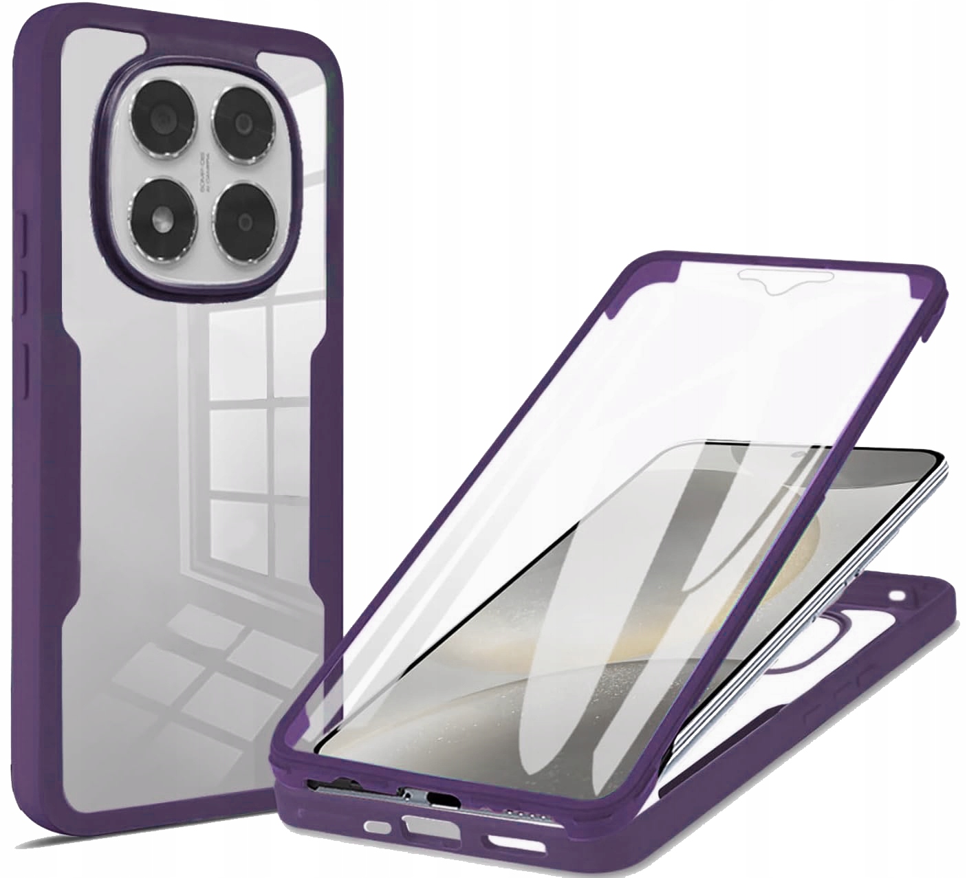 Etui wzmacniane 360° do Redmi Note 14 Pro 5G, 14 Pro Plus 5G, Poco X7 5G – Pełna ochrona i styl