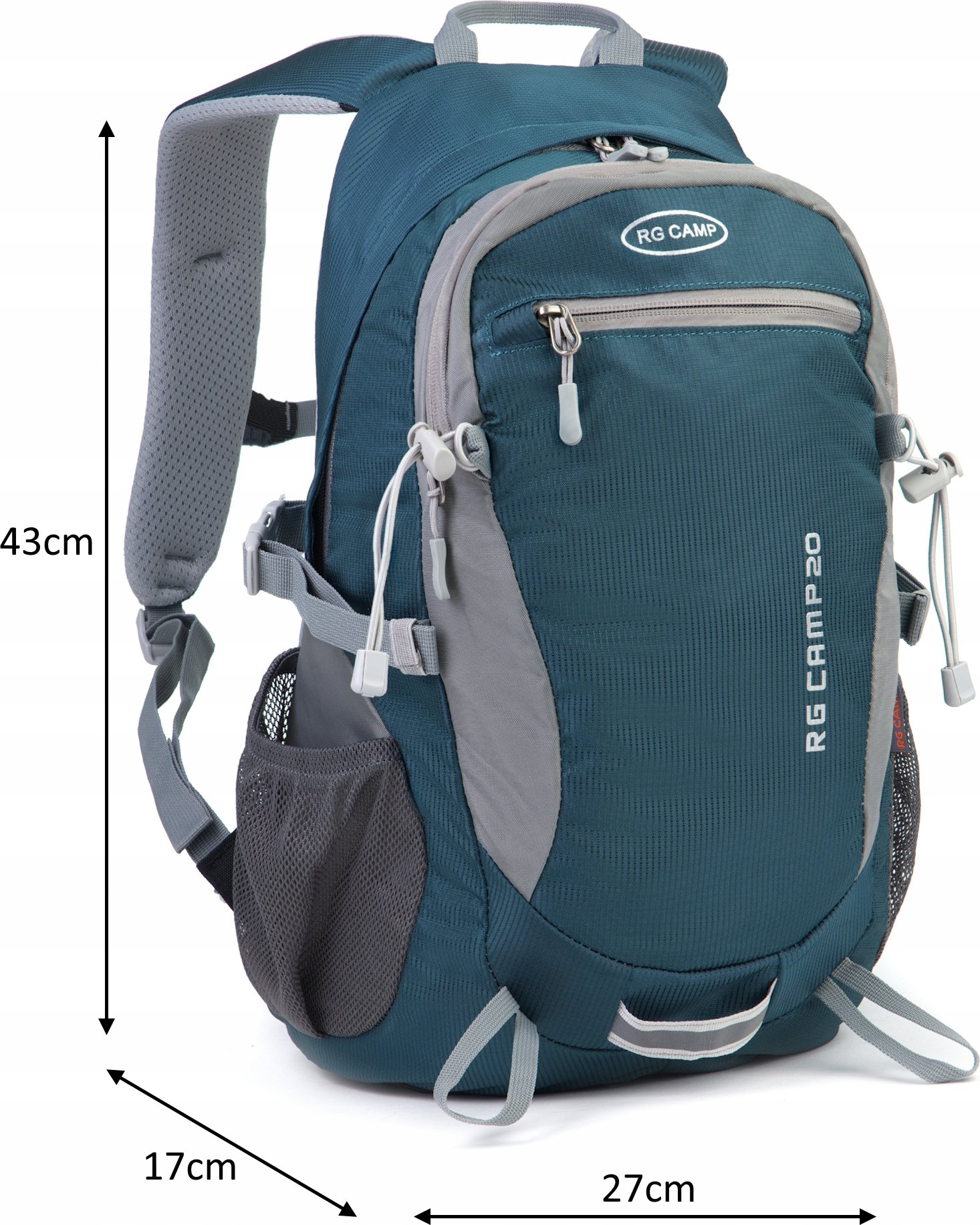 Praktyczne przednie kieszenie z organizerem