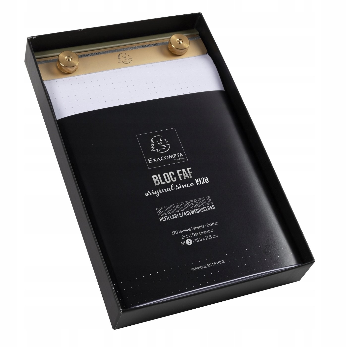 Exacompta FAF Desk Pad Plain – Elegancja i funkcjonalność w retro stylu