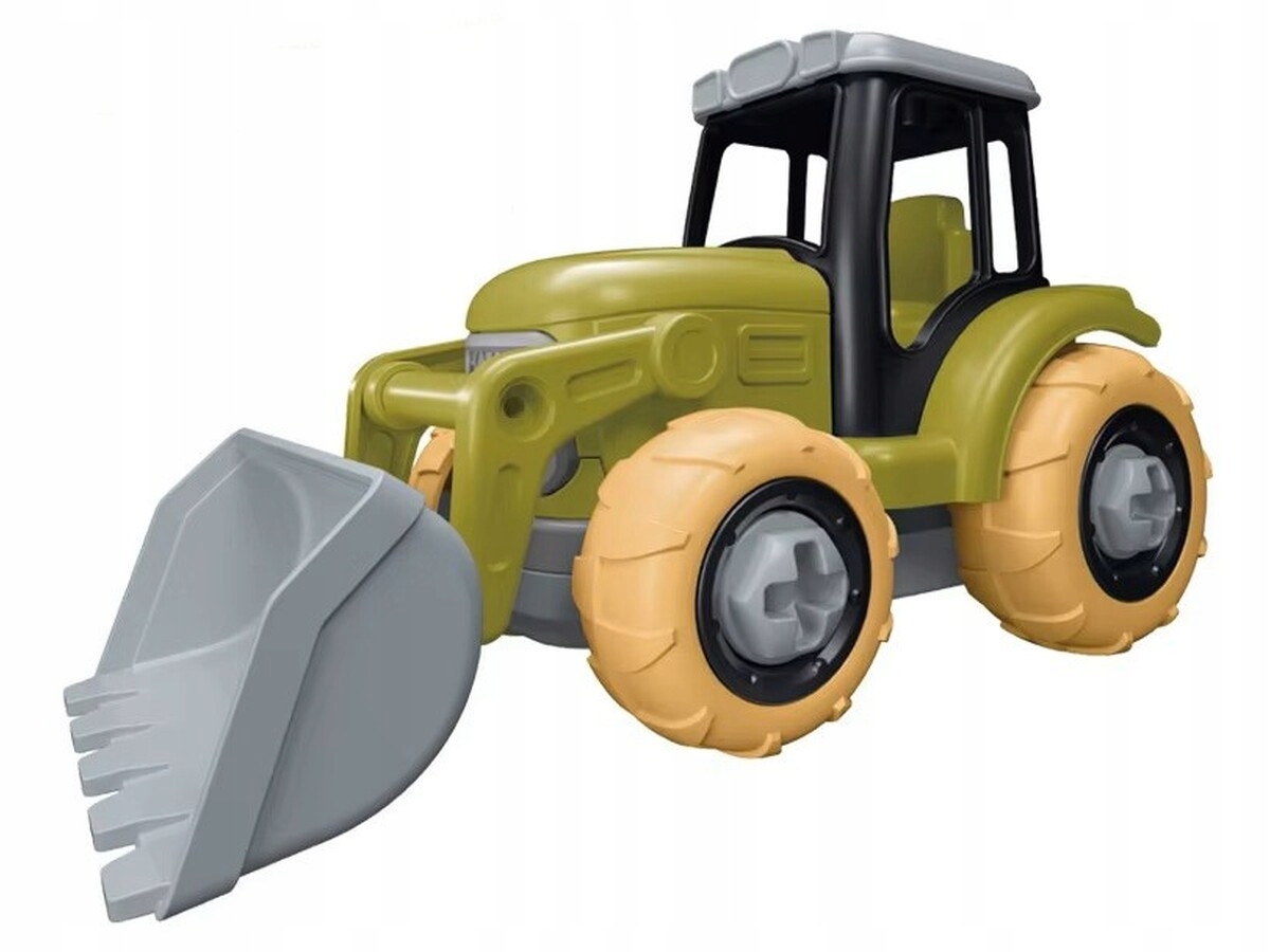 Pojazdy do skręcania traktor kombajn figurki zwierzęta zestaw konstrukcyjny (8815J)