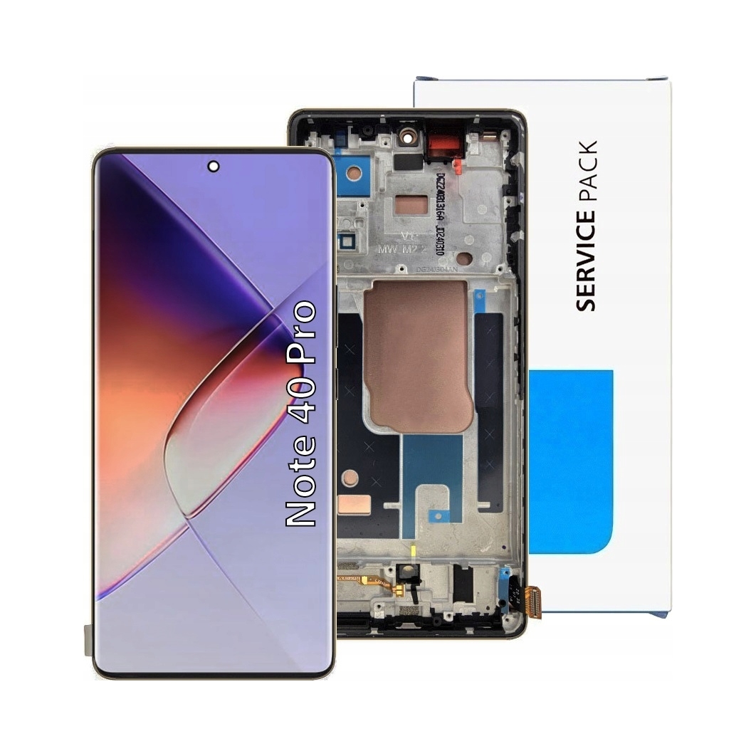 Wyświetlacz Do Infinix Note 40 Pro 4G / 5G – Oryginalny LCD w Złotym Kolorze