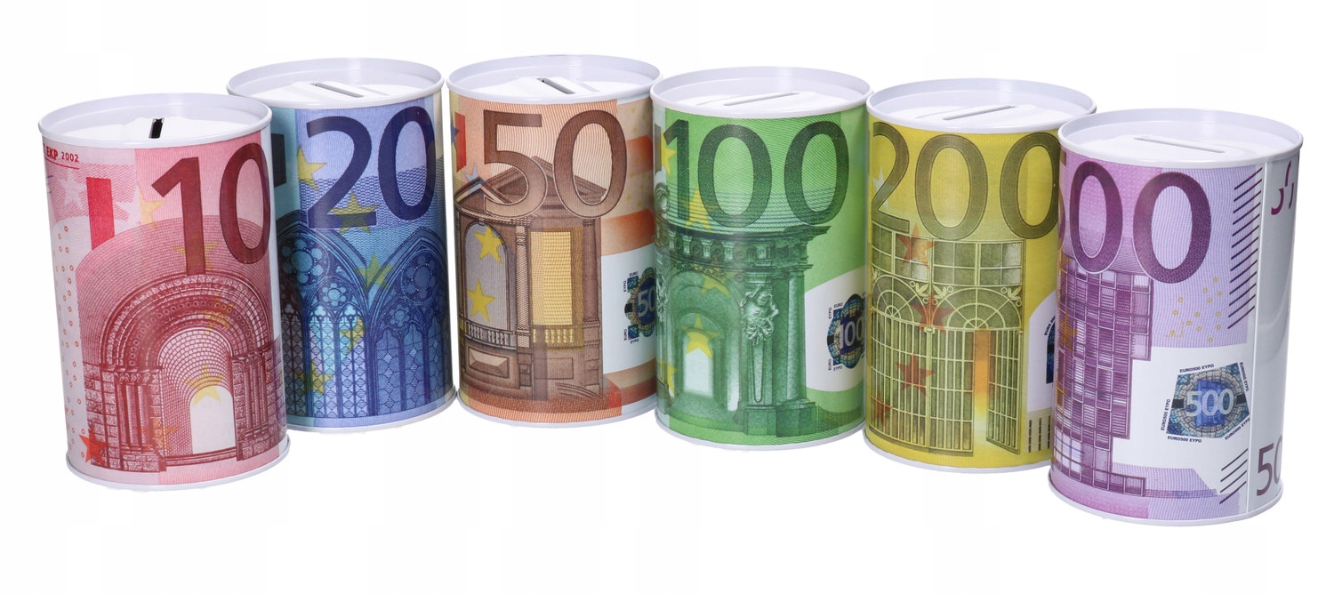 Skarbonka metalowa ealuta euro MIX – Idealny sposób na oszczędzanie