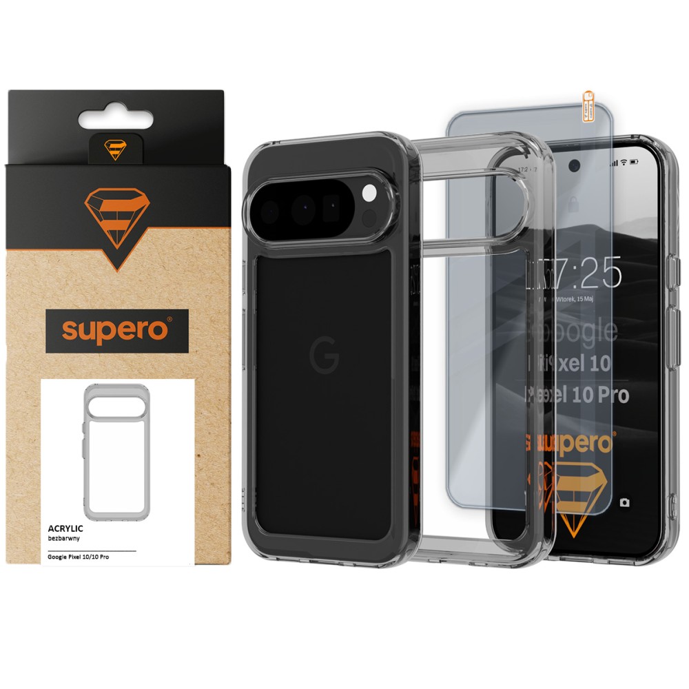 Etui Acrylic do Google Pixel 10/10 Pro – Elegancka ochrona dla Twojego telefonu