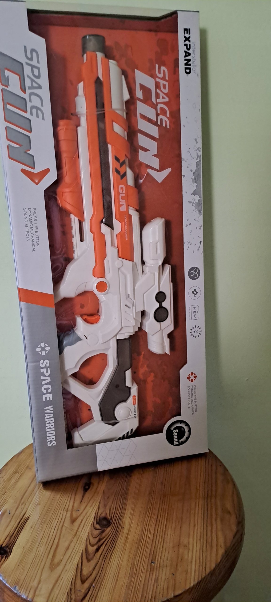 Dell Karabin Space Warriors na baterie 80152 10673 – Zabawka dla małych wojowników