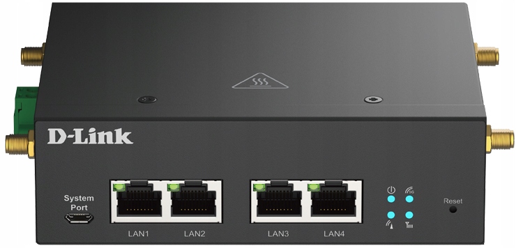 Cztery porty Gigabit Ethernet – Elastyczność i oszczędność