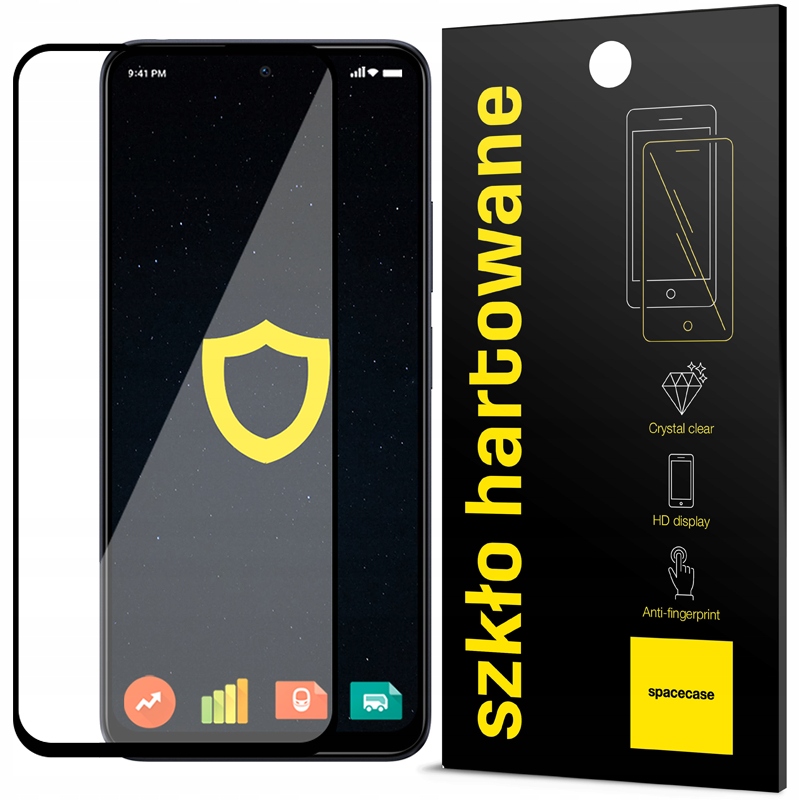 Szkło hartowane SPACECASE Glass 5D do Poco X5 Pro/Note 12 Pro – Doskonała ochrona ekranu