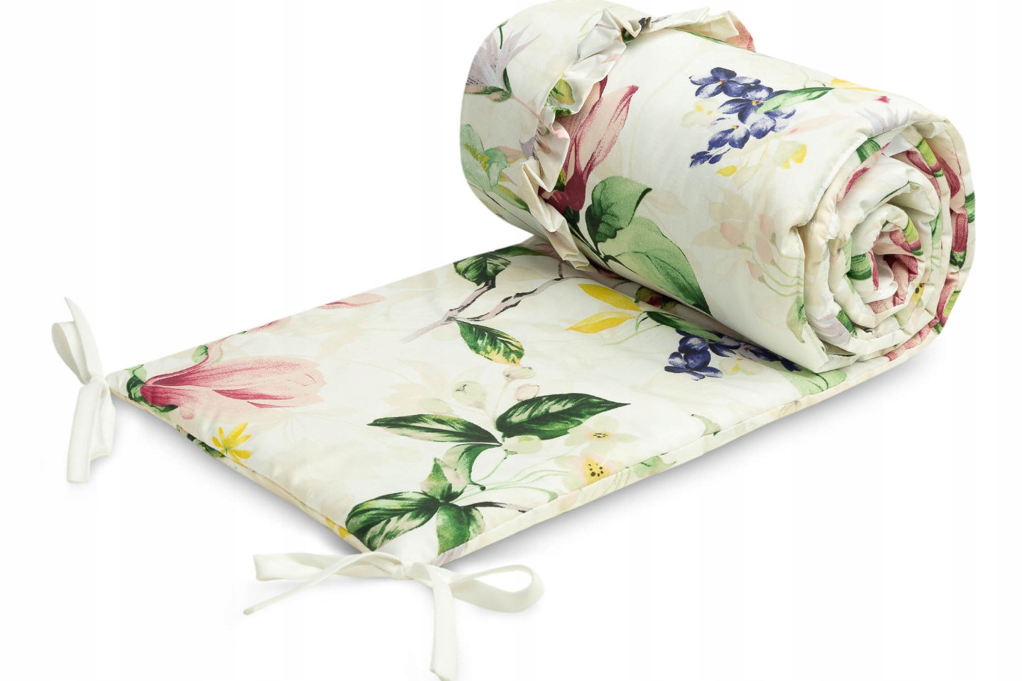 Ochraniacz do łóżeczka Magnolia – Bezpieczny i stylowy dodatek do pokoju maluszka