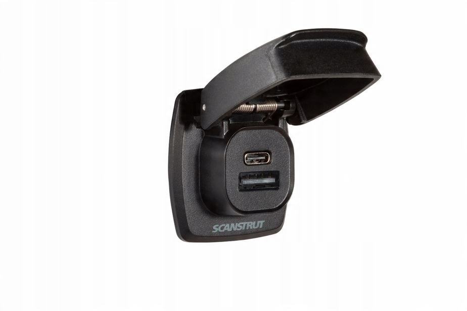 Ładowarka USB-A/C 36W 12/24V Scanstrut SC-USB-F4 – Szybkie ładowanie dla nowoczesnych urządzeń
