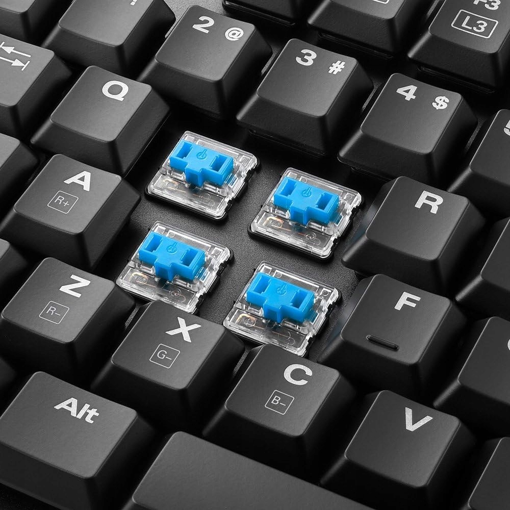 Mechaniczne przełączniki Kailh Bleu – Szybkość i precyzja w każdej grze