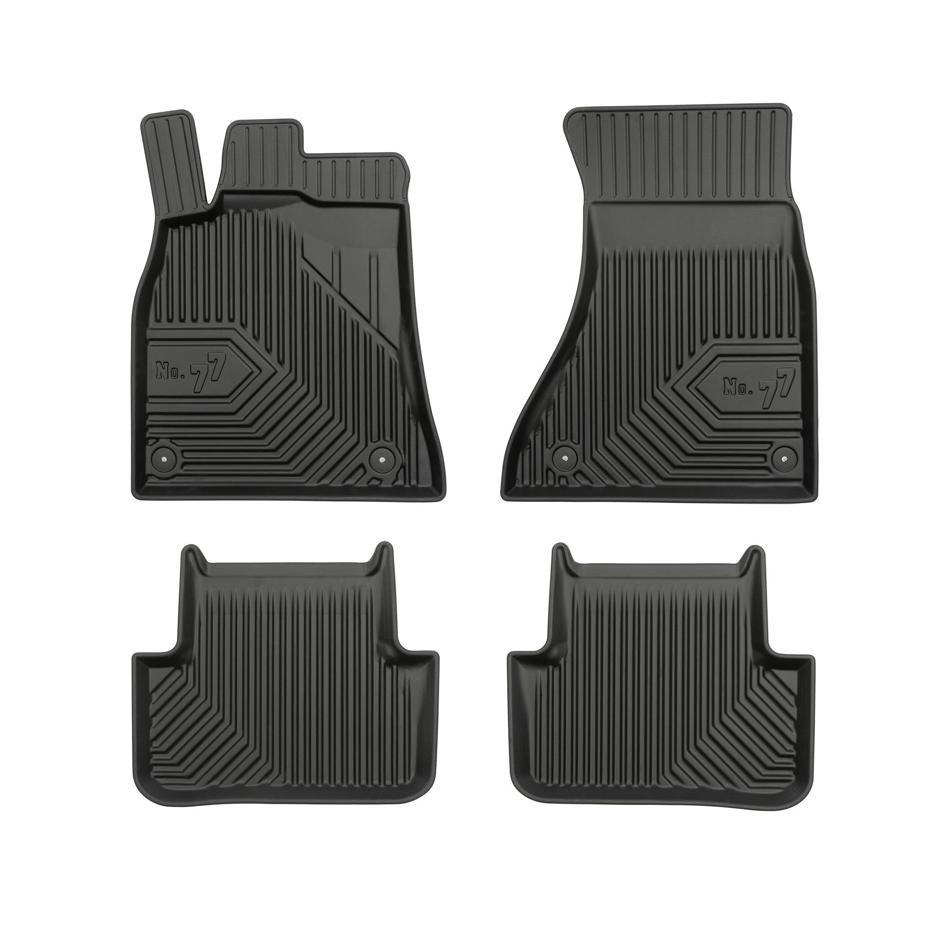 Guminiai Premium 77 kilimėliai do Audi A4 B8 2007-2015 – Idealne dopasowanie i ochrona