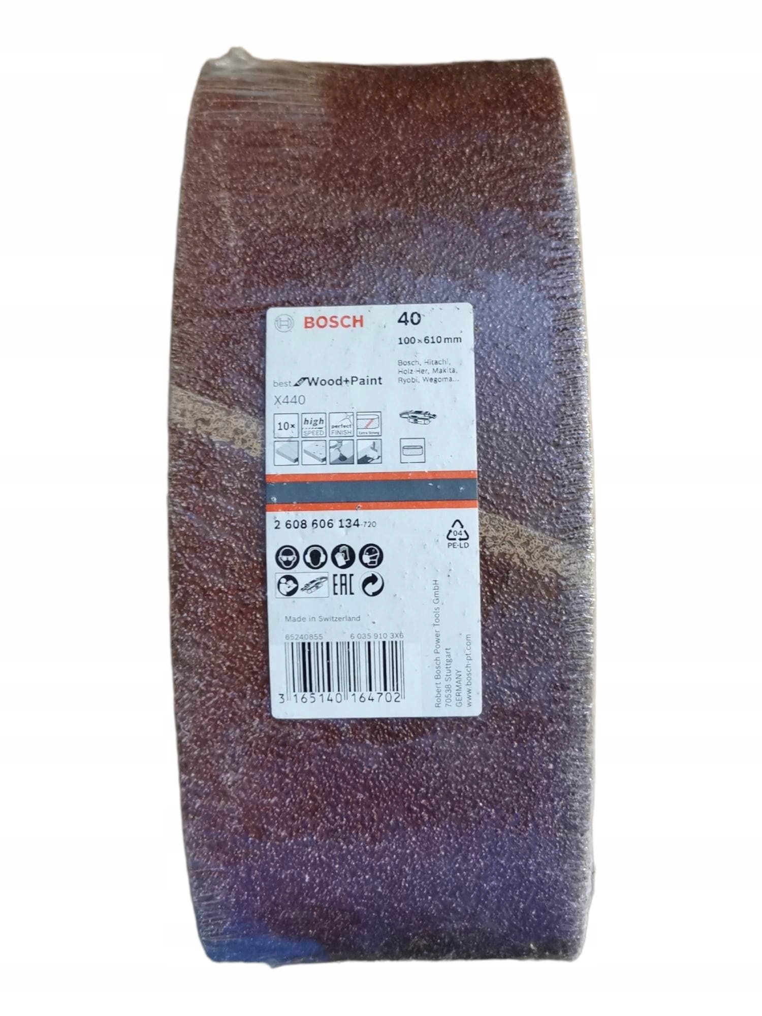 Wydajność szlifowania z ziarnem K 40