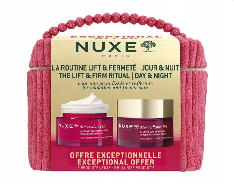 NUXE_SET Merveillance Lift – Elegancki zestaw do pielęgnacji skóry mieszanej