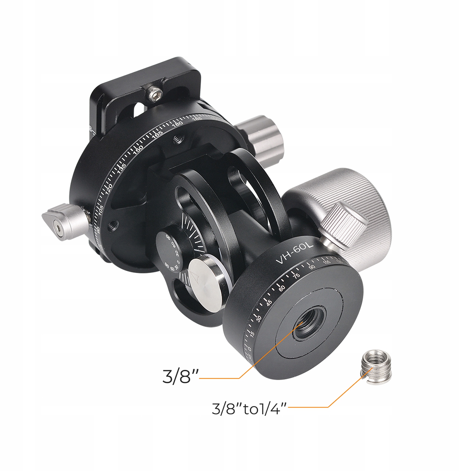 Płynny obrót 360° – Doskonała do fotografii panoramicznej