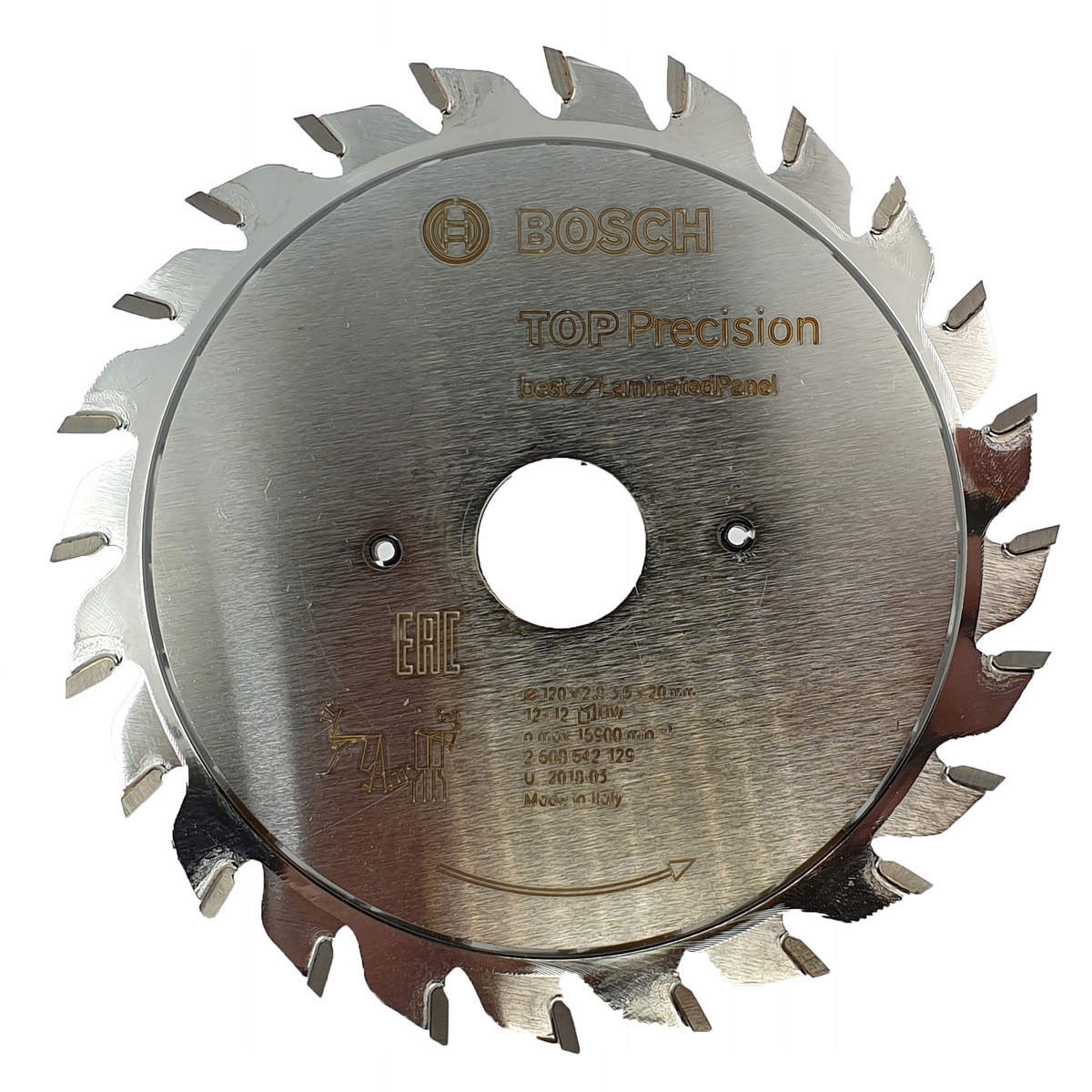 Liczba zębów: 12+12 dla efektywności cięcia