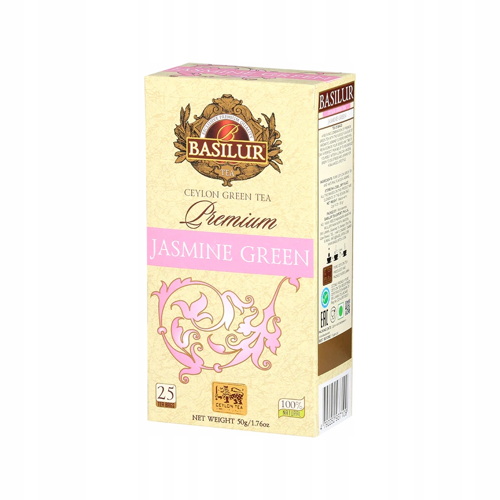 Delikatne herbaty zielone z naturalnymi aromatami