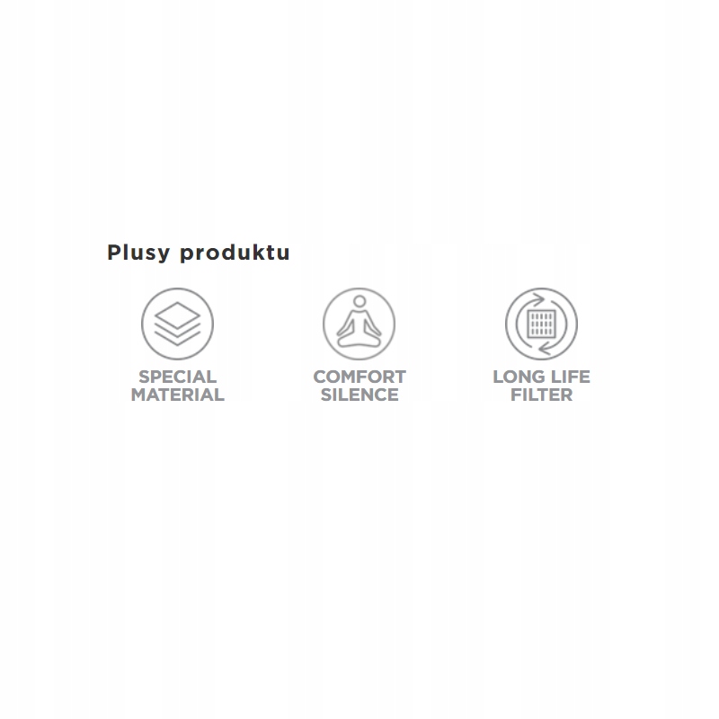 Technologia Comfort Silence dla cichej pracy